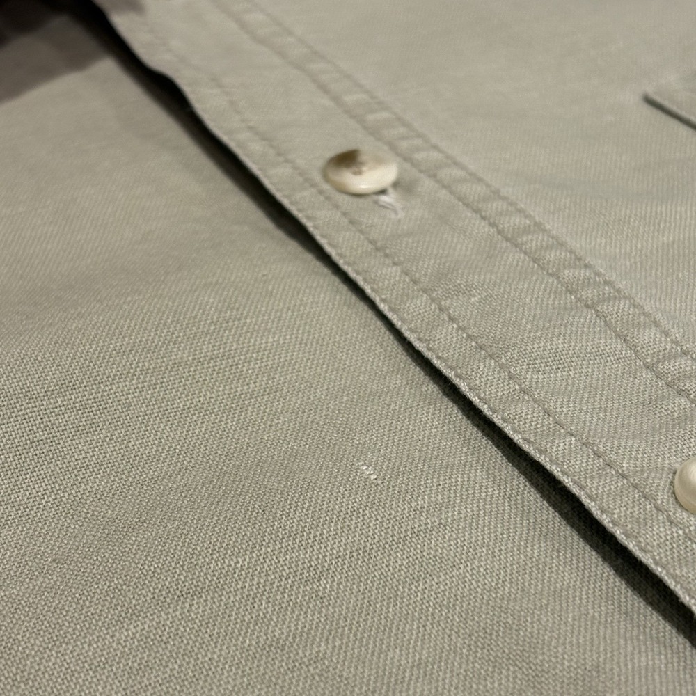 Vintage 90s County Seat JeansWear Men's Button Down Oversized Color Block Medium - Picture 11 of 11